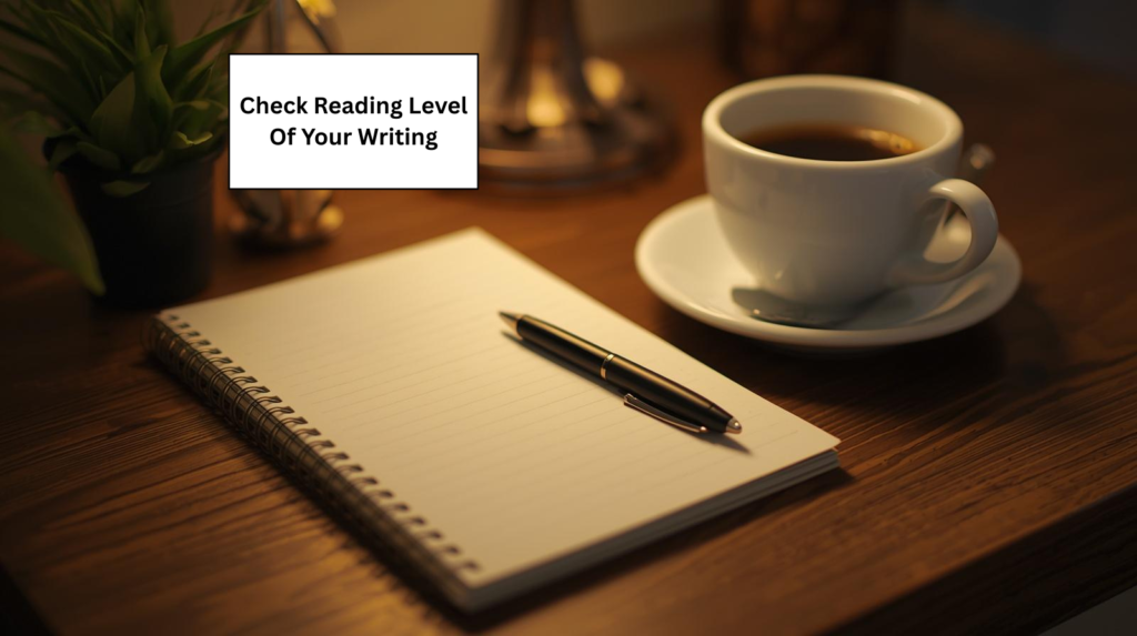 how to check reading level of your writing